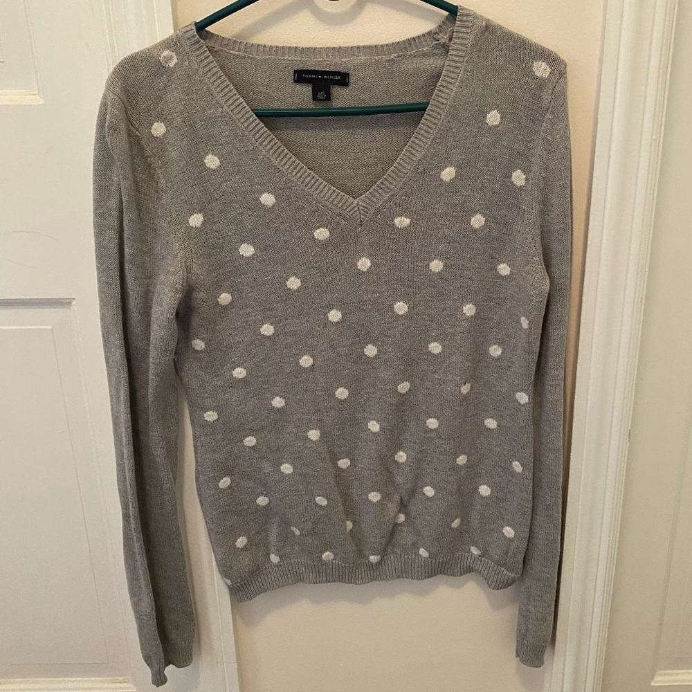 Tommy Hilfiger Polka Dot Sweater